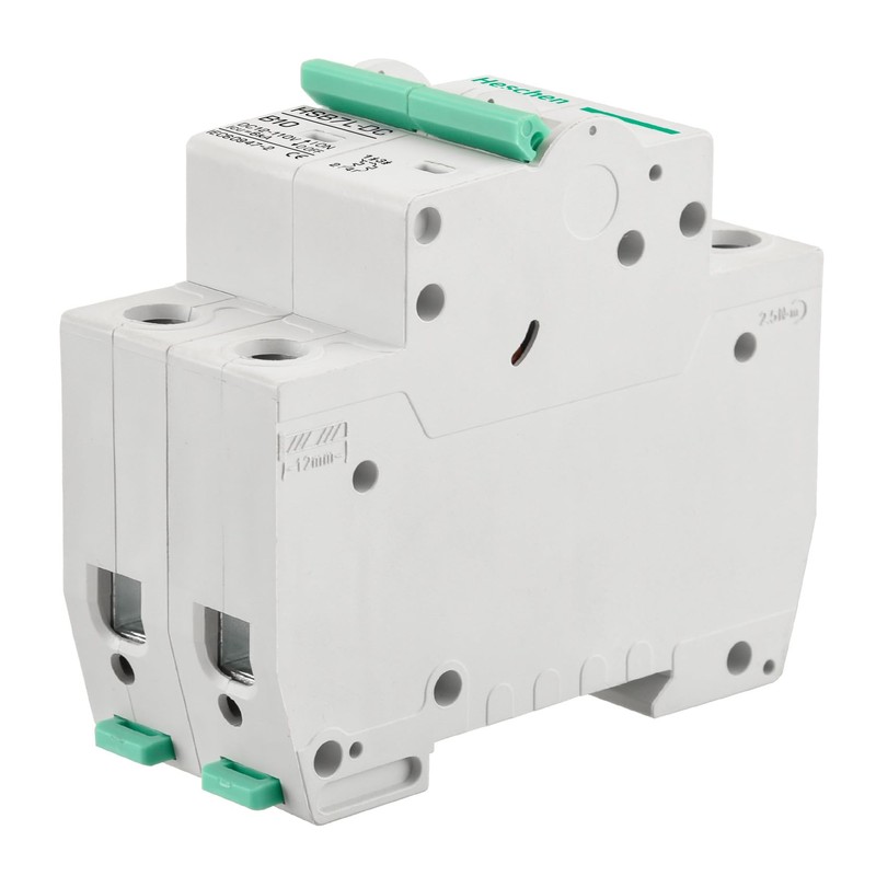 Heschen DC Miniature Circuit Breaker, HSB7L-DC, 2 Poles, DC 12-110V