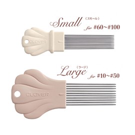 Clover Large 57-708 Pink Picot Comb