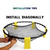 Vilston Replaceable Net for Spike Roundnet Game,Compatible with Most Competitive