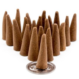 10 PALO Santo Incense Cones - Incense Cones, 100% Natural, Relaxation, Meditation, Cleansing + Incense Holder NCA