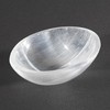 NKlaus Natural Selenite Bowl Oval 10 x 7 cm Gemstone
