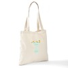 CafePress Birdbath Tote Bag Reusable Natural Beige Canvas Shopping Bag