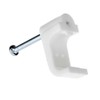 Merriway BH04742 (50 Pcs) Flat Cable Clip for Twin and