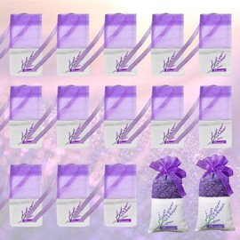 skytowards Pack of 40 Lavender Bags Empty Lavender Scented Bags Lavender Bags Purple Lavender Bag Organza Bag Purple Organza Bag Fragrance Bag Lavender Spice Bags 40 Pieces Drawstring for Spices