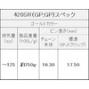 EK 420SR Reinforced Non-Sealing Chain (Clip Joint)