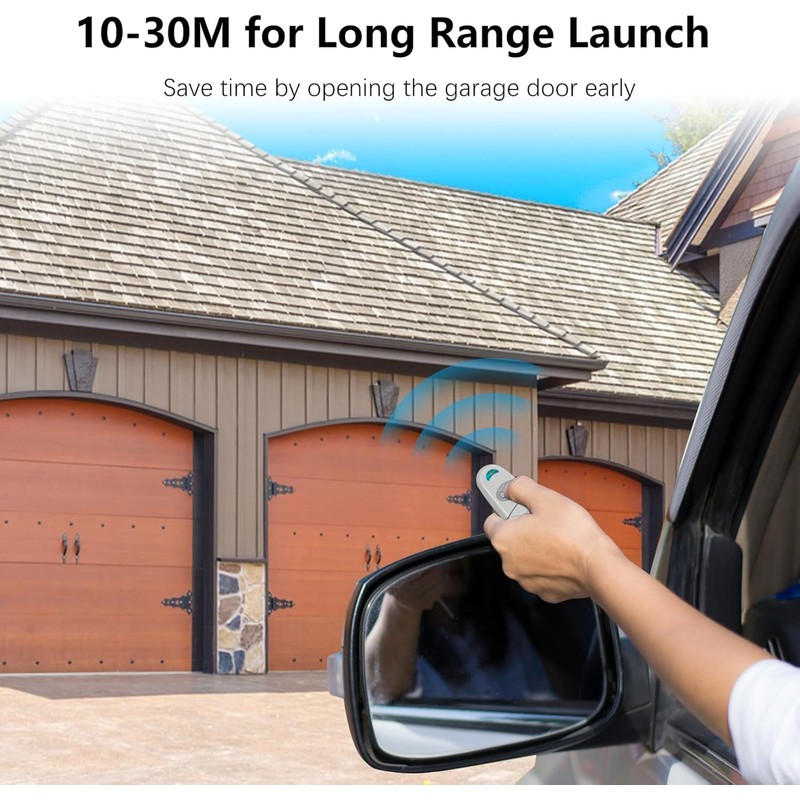 2 Pack Effdrdfs 433.92MHz Universal Garage Door Remote Control 2