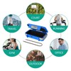 ORIA Portable Safe with Number Code, Key Safe, Outdoor Security
