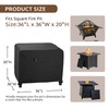 iBirdie Square Fire Pit Cover 36 x 36 inch Outdoor