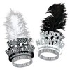 Beistle 50-Pack Decorative Chicago Swing Tiaras for Parties