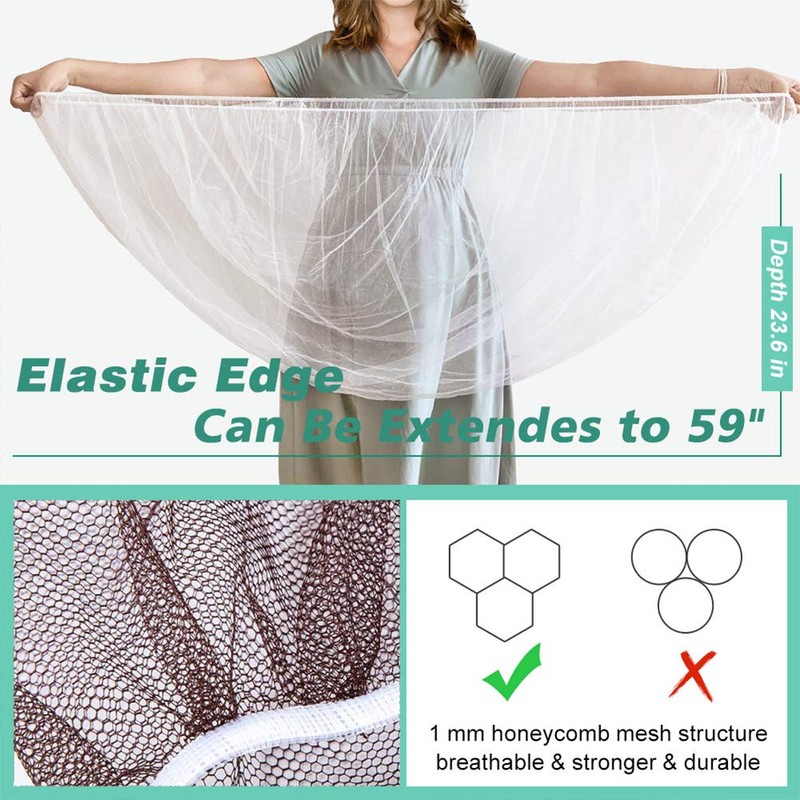 Mosquito Net for Stroller (2 Pack) - Durable Baby Stroller