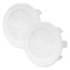 Vent Systems 99mm to 124mm Pack of 2 - White