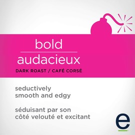 Ethical Bean Coffee Bold Dark Roast Fairtrade Organic Coffee, 227 g (Pack of 1)