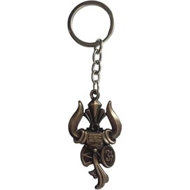 Creative Zone Lord Shiva Trishul Lord Shiva Trishul Mahakal Keychain Car Bike Home(Multi Color)