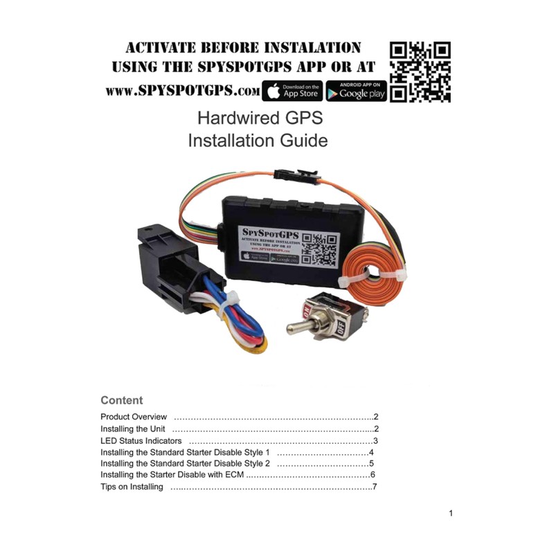 Spy Spot GV53MG GPS Vehicle Tracker with 4G Hard Wire