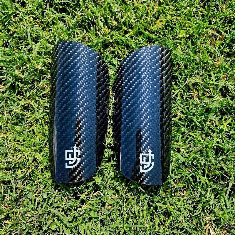 SccerUp Carbon Fiber Shin Guards (3-4 Day Shipping) - Model: