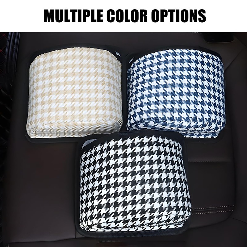 FALVFUN Car Trash Can, Mini Foldable Vehicle Garbage Organizer with