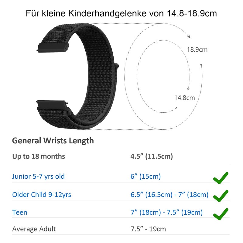NewJourney 2 Pack Compatible with Anio 5 Replacement Strap, 20