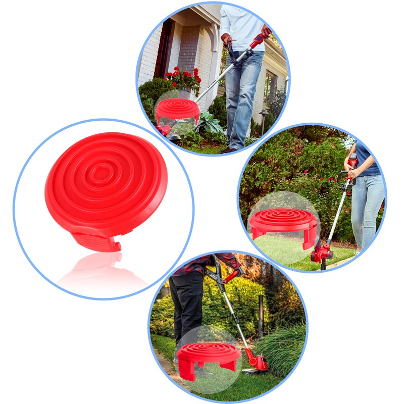 2-Pack Weed Eater Spool Cap Cover Compatible with Hyper Touch