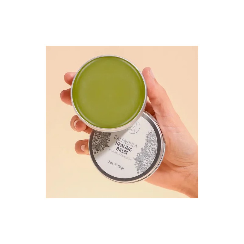 XAMANIA Pomada Caléndula Cicatrizante Natural Vegana (60 gr.)