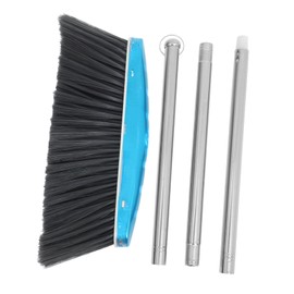 SAFIGLE Stand Up Broom and Dustpan Long Handle Cleaning for Home Office and Outdoor Use Enhanced Bristle Design for Efficient Dust Collection