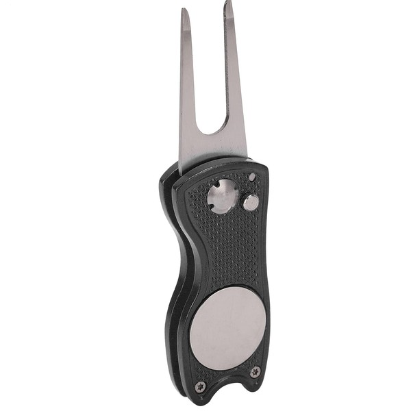 BiKING! Golfer Green Fork, Stainless Steel Golfer Fork Metal Folding