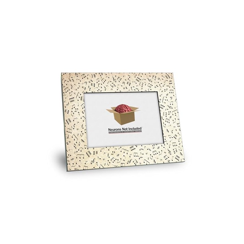 Musical Notes Picture Frame - Holds 5x7 Photo-Overall size 8x10