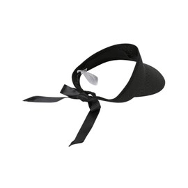 St Andrews 042-5187504 Women's Blade Visor (Grosgrain Ribbon) / Golf Hat, 010_black, Free size