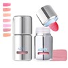 Aztk Liquid Blush JC04 | Jelly Color Liquid Blusher with Sponge Head | Matte Nude, Lightweight & Moisturizing | Long-Lasting, Portable Self-Contained Brush
