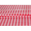 Oilcloth Tablecloth Washable Round 140 cm Red