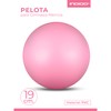 DRUNA 400g Pink PVC Rhythmic Exercise Ball 19cm