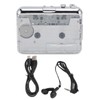 Portable Cassette Player, Stereo USB Cassette to MP3 Converter with