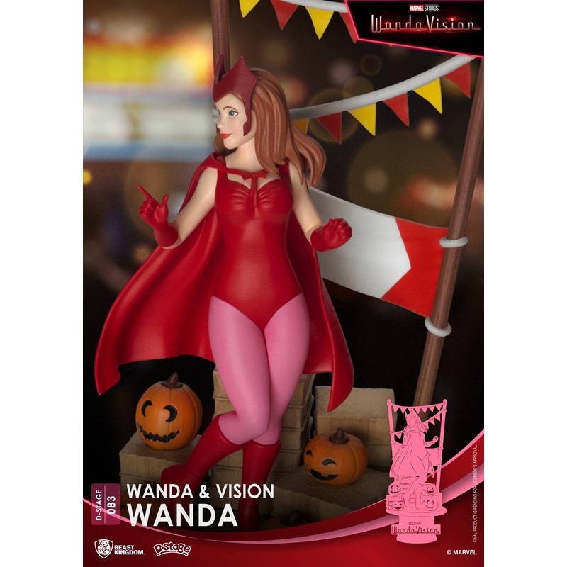 Beast Kingdom Toys WandaVision diorama PVC D-Stage Wanda 16 cm