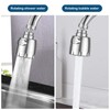 Vinabo Faucet Aerator, 360 Degree Rotating Swivel Head, Water Saving