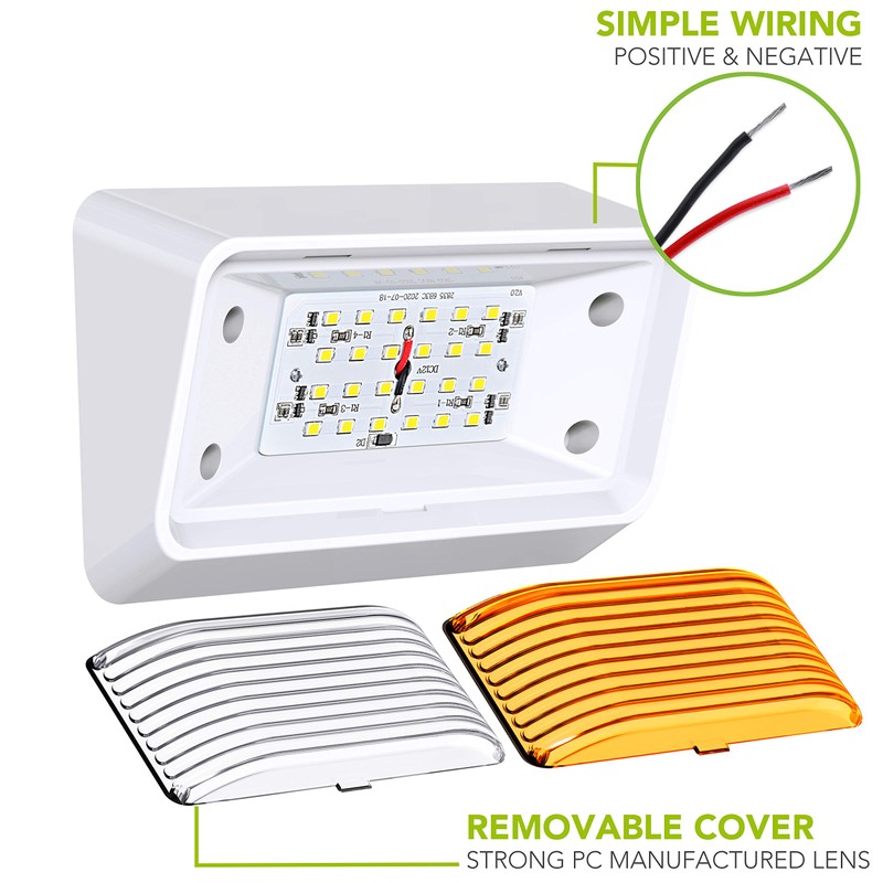 Leisure LED RV Exterior Porch Utility Light - 12v 280