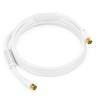 sonero Antennenkabel SAT Kabel Koaxialkabel Satelitenkabel mit Ferrite TV 4fach