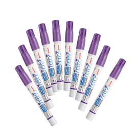 Mitsubishi Pencil Uni Alcohol Paint Markers, Medium Point, Purple, 10 Count PXA200.12