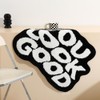 KOEXM You Look Good Bath Mat Black Bathroom Rugs Funny
