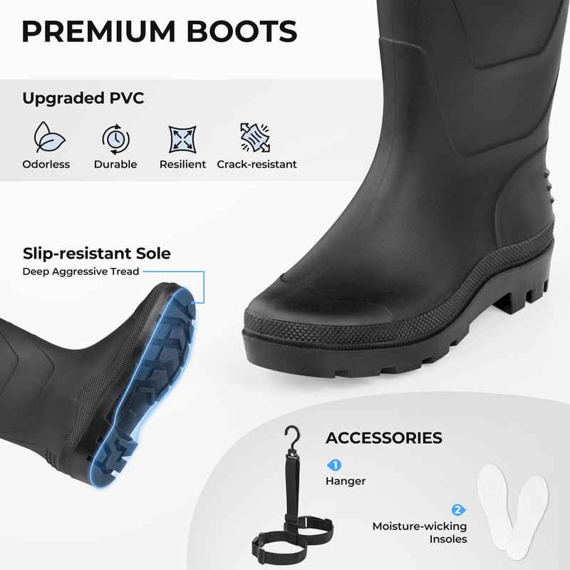 Calamus WaveWalker Fishing Waders for Men & Women, 100% Waterproof