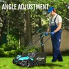 2-in-1 Scarifier and Dethatcher – Deep Soil Revitalization with High-Torque