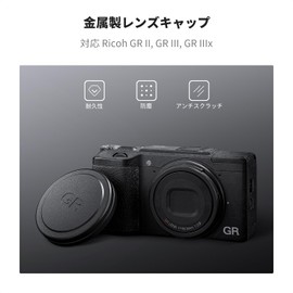 K&F Concept Ricoh GR Lens Cap Set, Compatible with Ricoh, Lens Storage, Protective Cap, Camera Parts, Compatible with Camera Accessories, Dustproof, Scratch Resistant