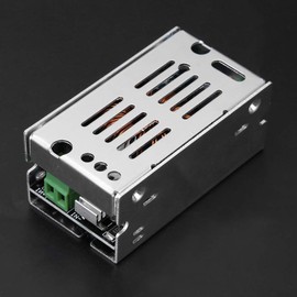 DC DC Down Module, High Efficiency Adjustable Input 10-90VDC Output 2-60VDC DC to DC Converter Regulator Adjustable Voltage Converter for Power Transmission Industrial, Default