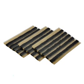 ZERINT TS-160D15 Tire Repair Plugs, 15 PCS 1/4" x 4" Black Tubeless Tire Seal Plugs Strips Tire Repair Strings for Car, Bike, UTV, ATV, Wheelbarrow