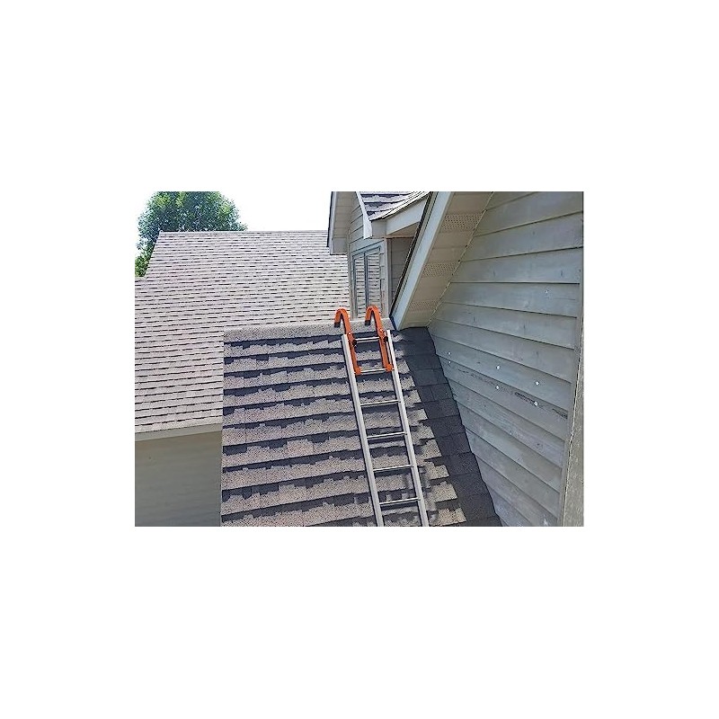 Roof Ladder Hook, 2 Pack Ladder Stabilizer, Heavy Duty Steel