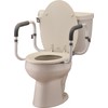 NOVA Toilet Safety Hand Rails – Adjustable Padded Armrests, Removable