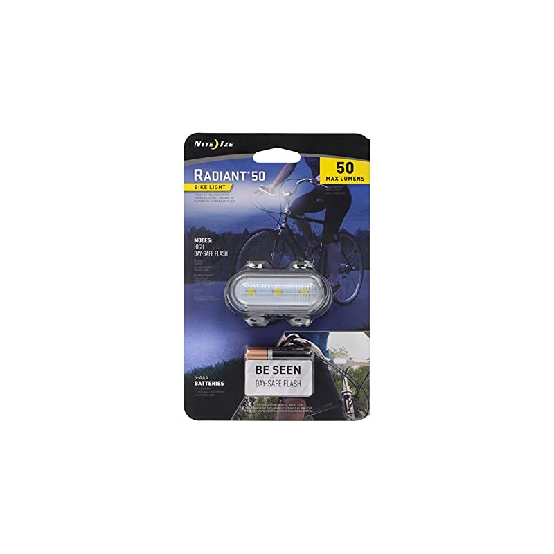 Nite Ize Radiant 50 Bike Light - White Light, N/A