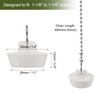 sourcing map 2 Pcs Tub Stoppers, Rubber Bathtub Stoppers 1-1/8"