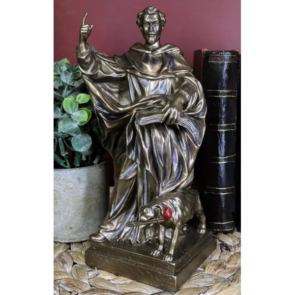 Saint Dominic of Dominican Order Catholic Priest Figurine Patron Saint