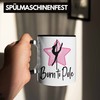 Trendation - Poledance Tasse Geschenk Born To Pole Stangentanz Pole