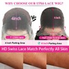 BOXIUBUT 13x6 Body Wave Lace Front Wigs Human Hair 200