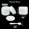 Benecreat 16 Pieces 1.8 oz (50 g) Cream Case, Empty